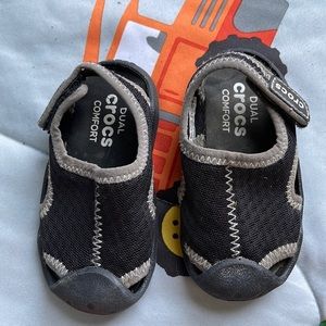 Toddler Crocs Water Shoes Black Size 6M